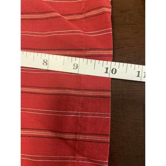 Rustler By Wrangler Pearl Snap x-Long Tails Striped  Shirt Size XXL Equestrian - Picture 6 of 7